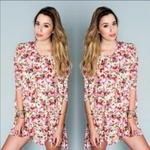 Show Me Your Mumu Floral Will Tunic